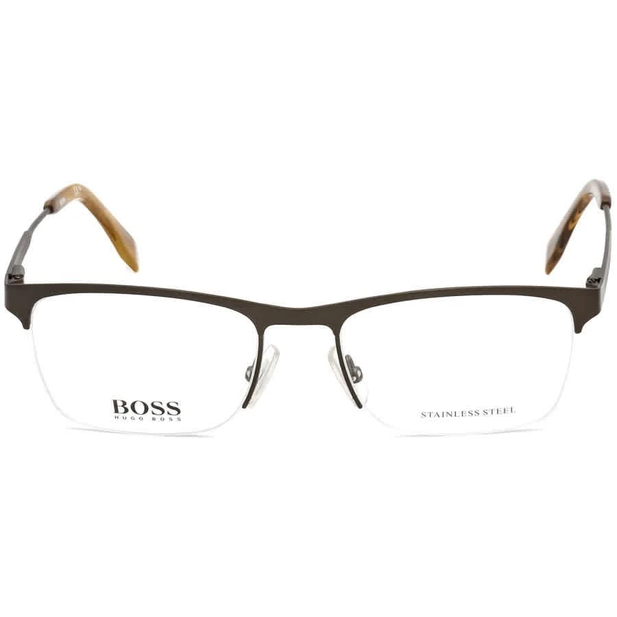 商品Hugo Boss|Hugo Boss Demo Rectangular Mens Eyeglasses BOSS 0998 0FRE 53,价格¥297,第2张图片详细描述