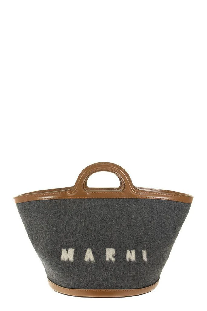 商品Marni|MARNI TROPICALIA BAG - Small Leather and Felt Bag,价格¥4719,第1张图片