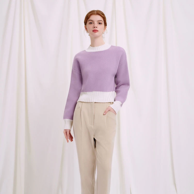 Zoie Wool Sweater - Lilac | Zoie羊毛毛衣 - 浅紫色 商品