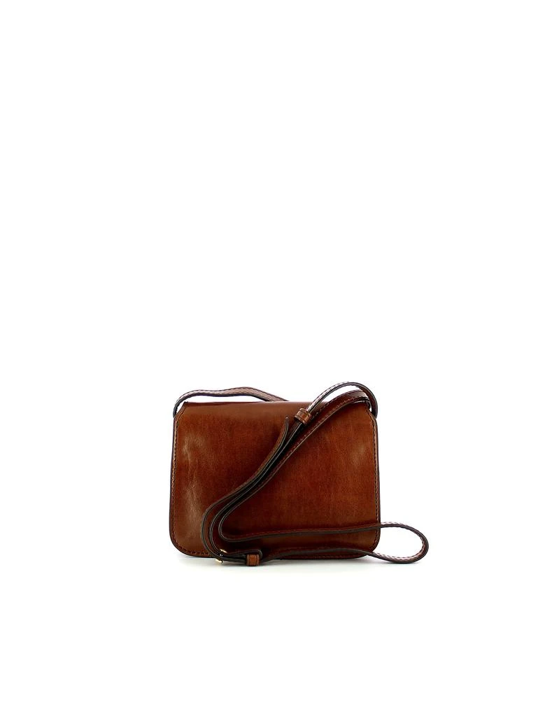 商品The Bridge|Brown Leather Lucrezia Crossbody Bag,价格¥1464,第3张图片详细描述