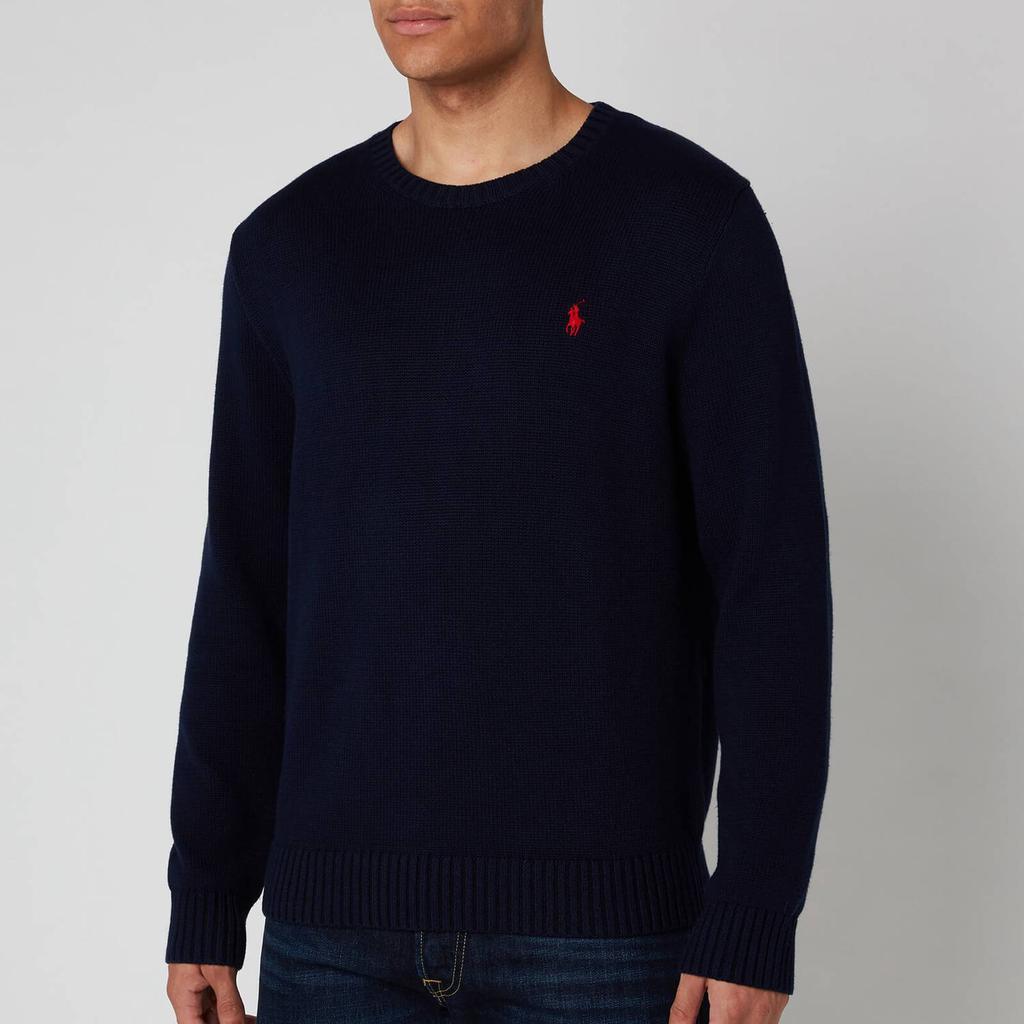 商品Ralph Lauren|Polo Ralph Lauren Men's Classic Jumper - Hunter Navy,价格¥1263,第1张图片