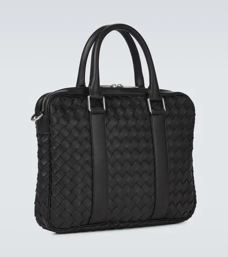 商品Bottega Veneta|Intrecciato leather briefcase,价格¥31235,第5张图片详细描述