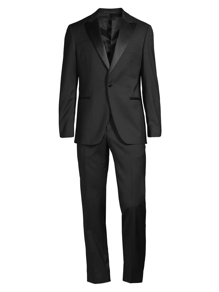 商品PAL ZILERI|Stretch-Wool Peak-Lapel Tuxedo,价格¥9725,第1张图片