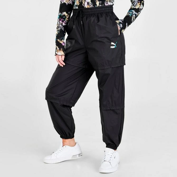 商品Puma|Women's Puma Crystal Galaxy Woven Cargo Jogger Pants,价格¥337,第1张图片