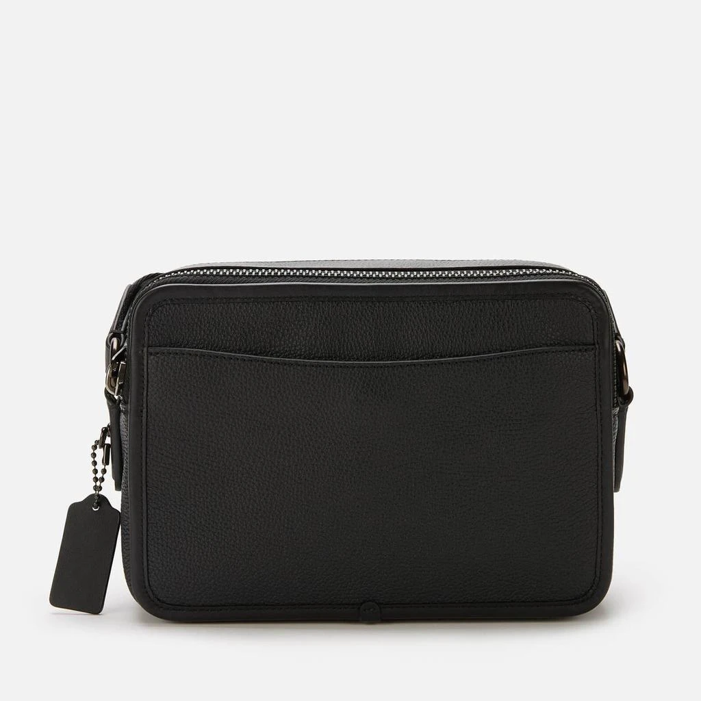 商品Coach|Coach Men's Charter Crossbody Bag 24 In Pebble Leather - Black,价格¥3849,第3张图片详细描述