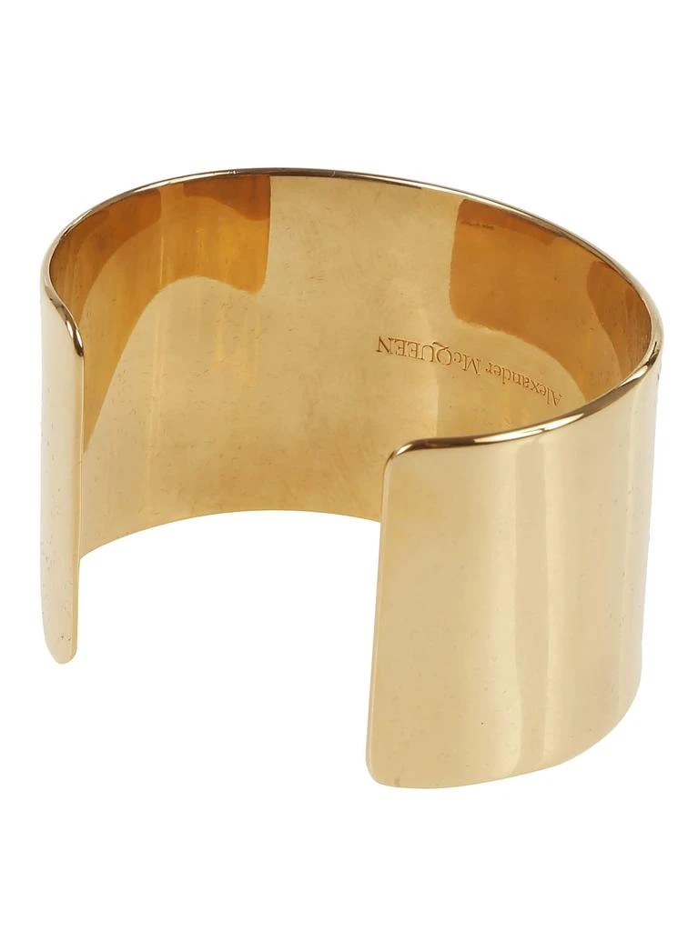 商品Alexander McQueen|Alexander mcqueen women's silver other materials bracelet,价格¥4055,第2张图片详细描述