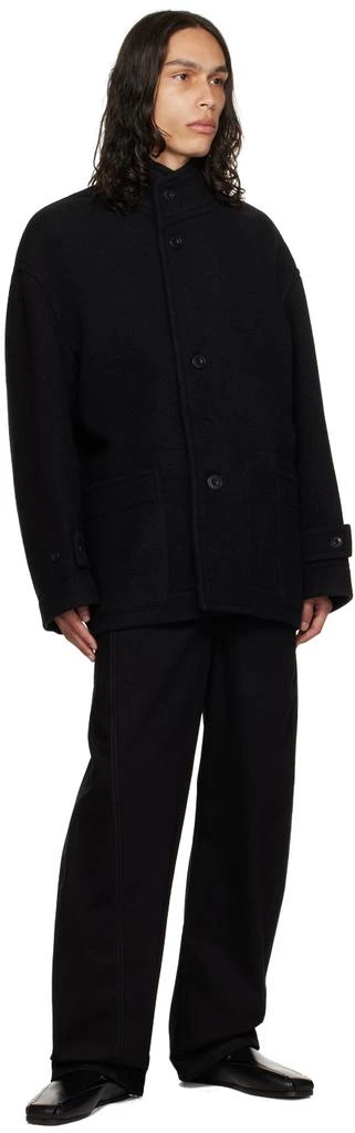 商品Lemaire|Black Boxy Coat,价格¥11036,第4张图片详细描述