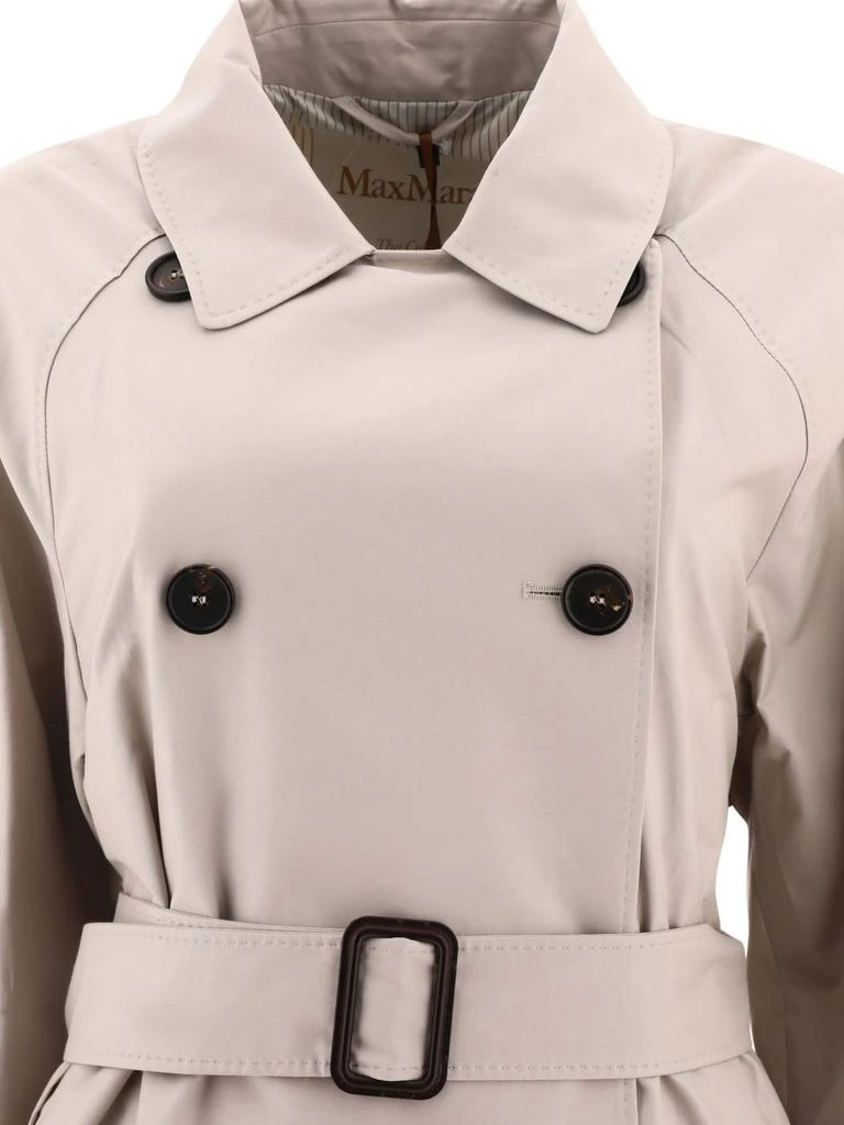 商品MAX MARA THE CUBE|Double-Breasted Trench Coat Coats Beige,价格¥1866,第3张图片详细描述