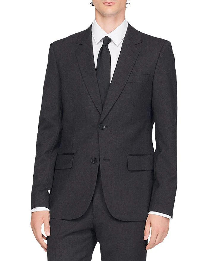 商品Sandro|Formal Flecked Classic Fit Suit Jacket,价格¥2653,第1张图片