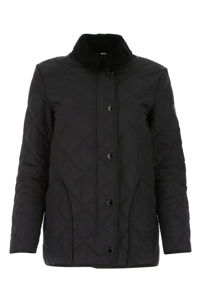 商品Burberry|Burberry Long-Sleeved Diamond Quilted Jacket,价格¥5663,第1张图片