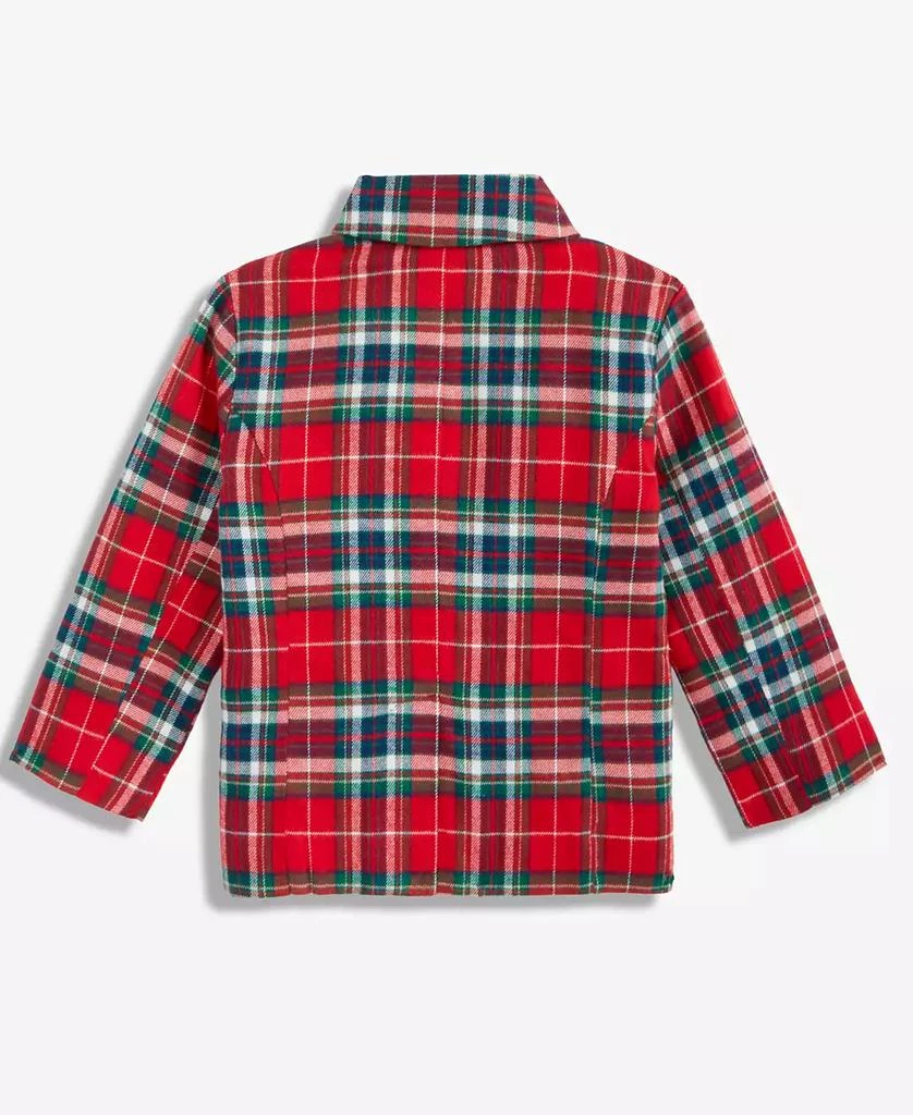 商品First Impressions|Baby Boys North Pole Cotton Flannel Blazer, Macy's Exclusive,价格¥162,第2张图片详细描述