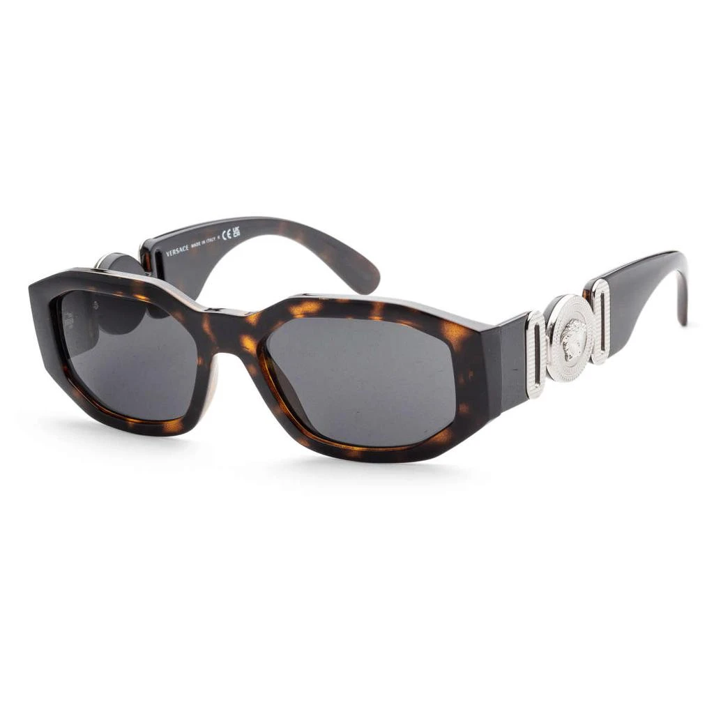 商品Versace|Versace Men's Brown Irregular Sunglasses,价格¥873,第1张图片