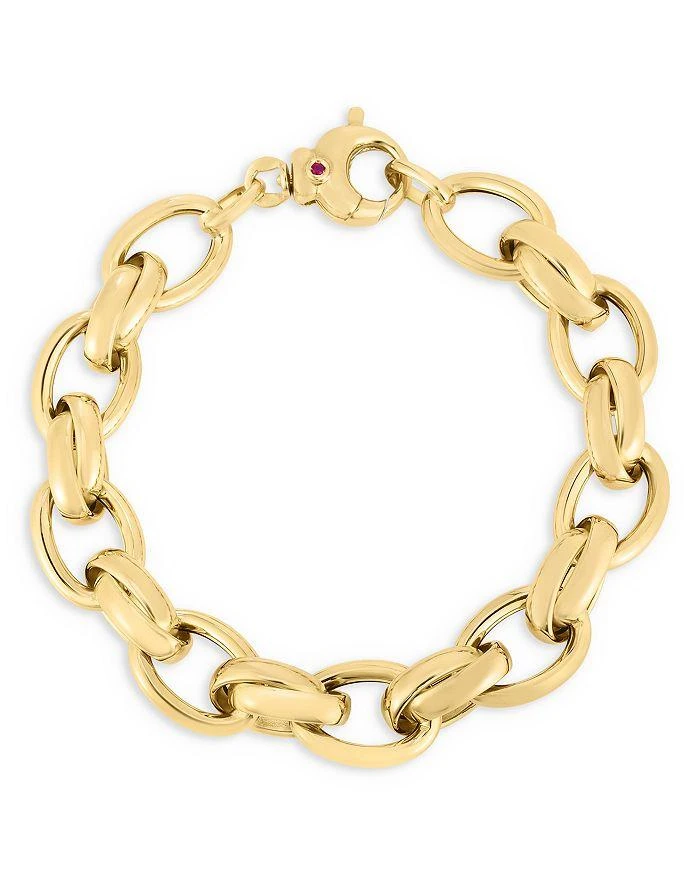 商品Roberto Coin|18K Gold Chunky Link Bracelet,价格¥29151,第1张图片