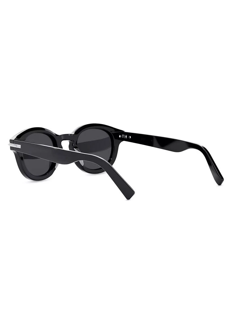 商品Dior|DiorBlackSuit R5I 48MM Round Sunglasses,价格¥1845,第4张图片详细描述