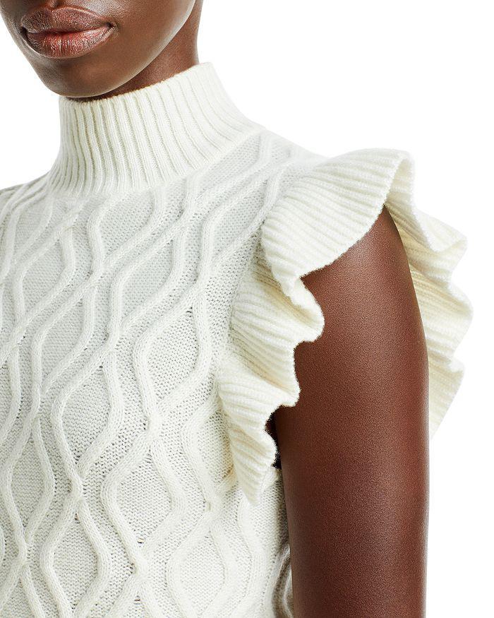 商品AQUA|Diamond Knit Cashmere Sweater - 100% Exclusive,价格¥937,第7张图片详细描述