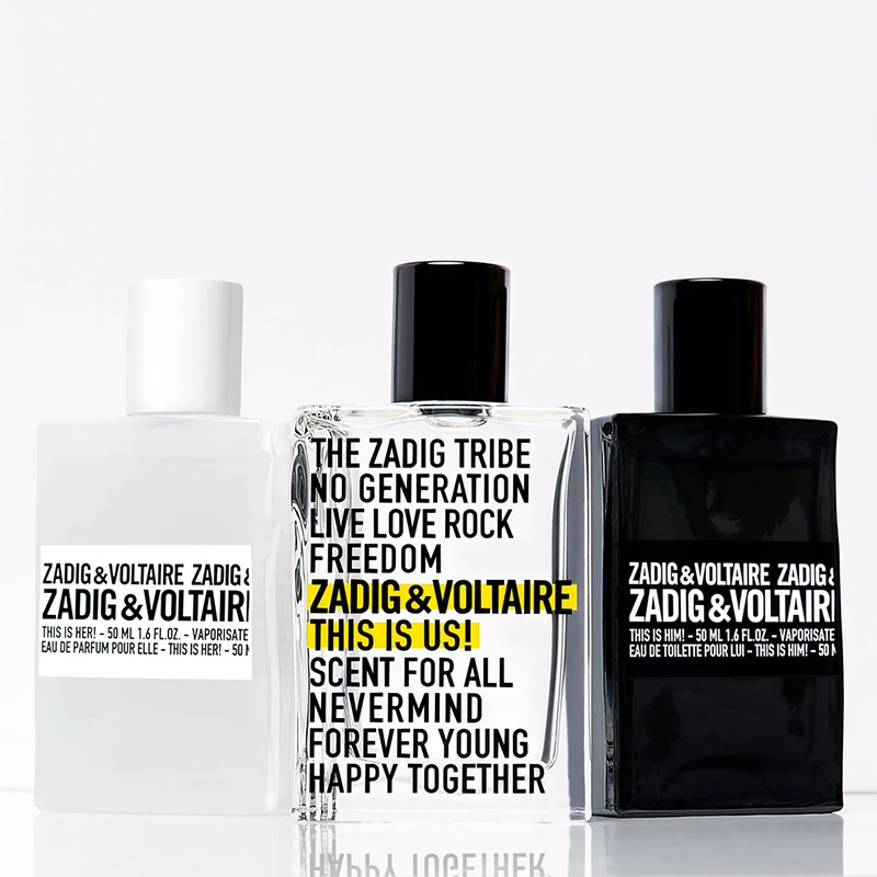 Zadig & Voltaire萨迪格&伏尔泰「这是我们」中性香水 EDT淡香30-50-100ml  商品