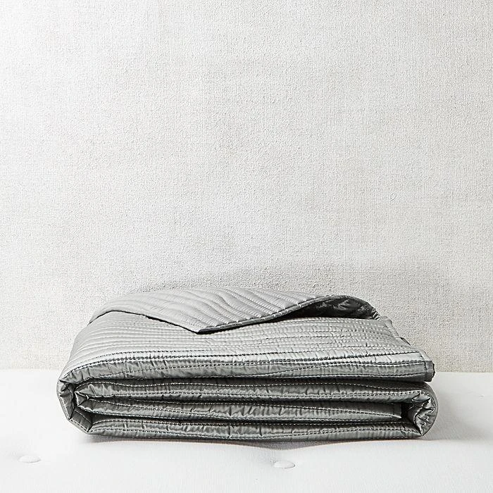 商品Hudson|Palmetto Cotton Silk Coverlet, Queen - 100% Exclusive,价格¥1555,第2张图片详细描述