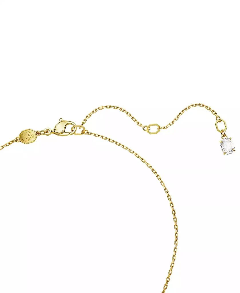 商品Swarovski|Gold-Tone Color Crystal Clover Pendant Necklace, 15" + 2-3/4" extender,价格¥1269,第3张图片详细描述