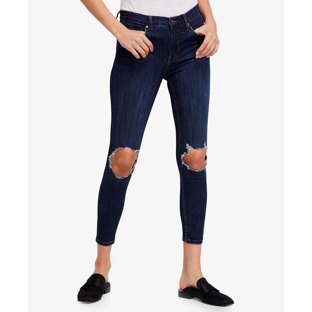 商品Free People|Busted Knee Skinny Jeans,价格¥292,第1张图片