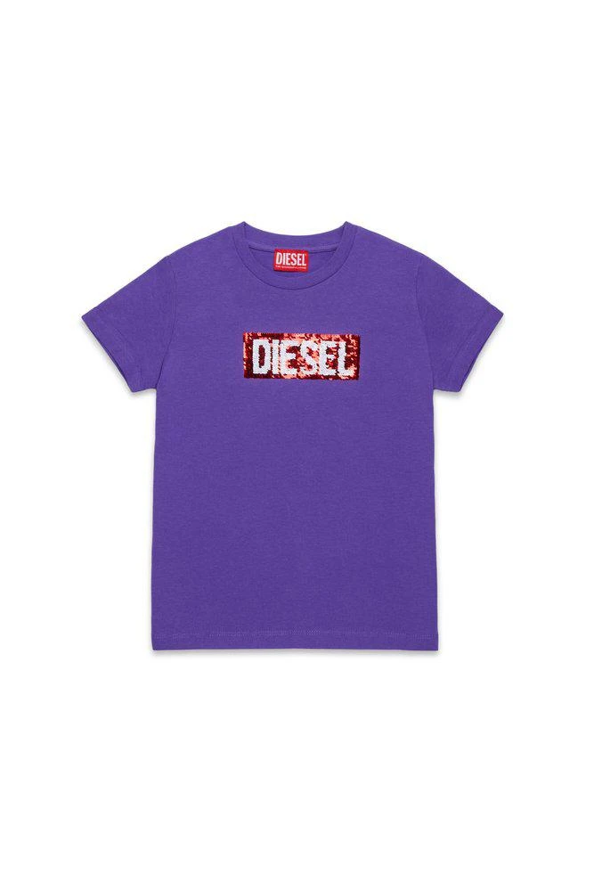 商品Diesel|Diesel Kids Sequin Embellished Crewneck T-Shirt,价格¥315,第1张图片