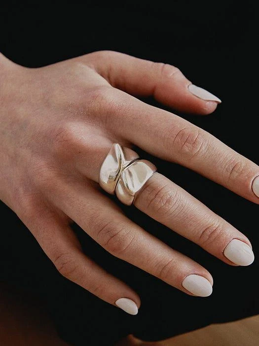 商品MARSBOM|Handle Ring Silver,价格¥1364,第3张图片详细描述