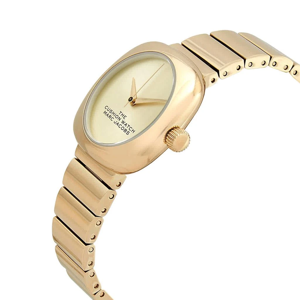 商品Marc Jacobs|Marc Jacobs Cushion Quartz Gold Dial Ladies Watch MJ0120184715,价格¥628,第2张图片详细描述