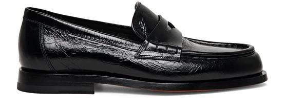 商品Santoni|Penny 皮革莫卡辛鞋,价格¥4679,第1张图片