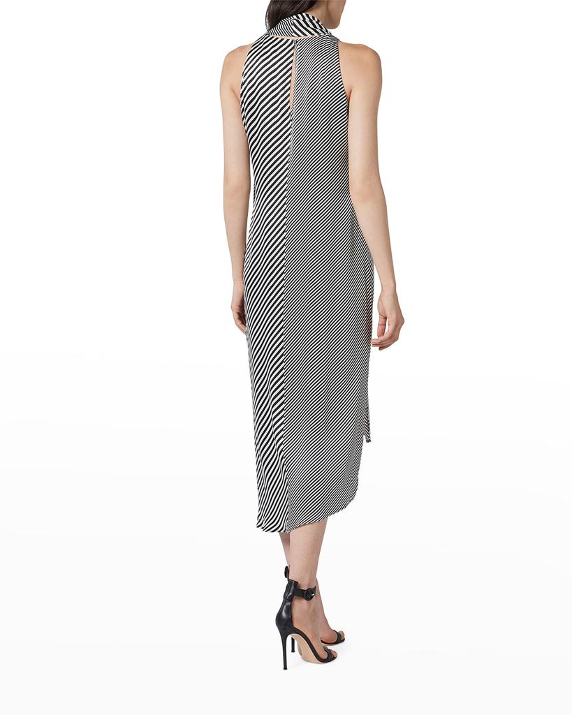 Lalasa Striped Sleeveless Dress商品第4张图片规格展示