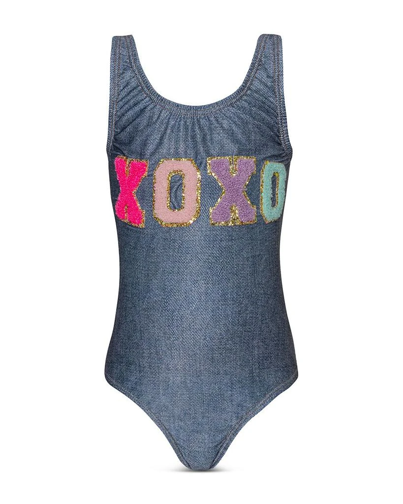 商品PQ Swim|Girls' XOXO One Piece Swimsuit - Little Kid, Big Kid,价格¥470,第1张图片