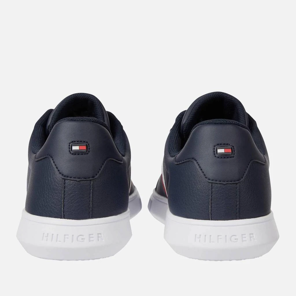 商品Tommy Hilfiger|Tommy Hilfiger Corporate Cup Stripe Leather Trainers,价格¥601,第4张图片详细描述