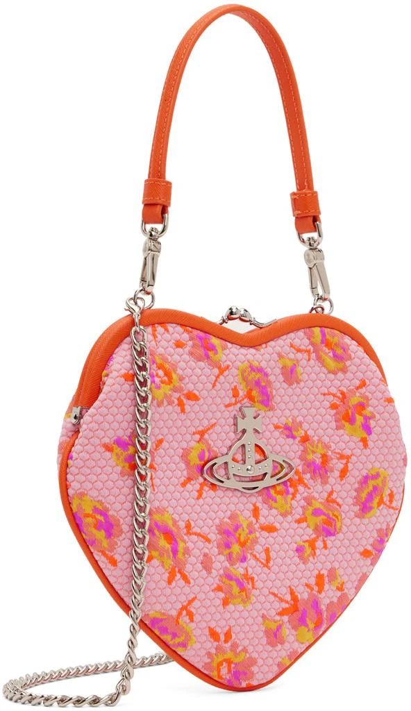 商品Vivienne Westwood|Pink Belle Heart Frame Bag,价格¥1781,第2张图片详细描述