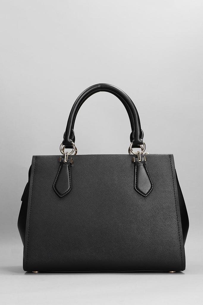 Michael Kors Marilyn Hand Bag In Black Leather商品第3张图片规格展示