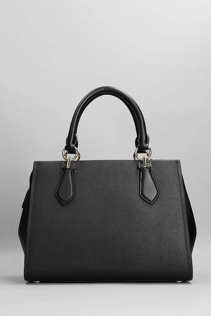 商品Michael Kors|Michael Kors Marilyn Hand Bag In Black Leather,价格¥2242,第3张图片详细描述