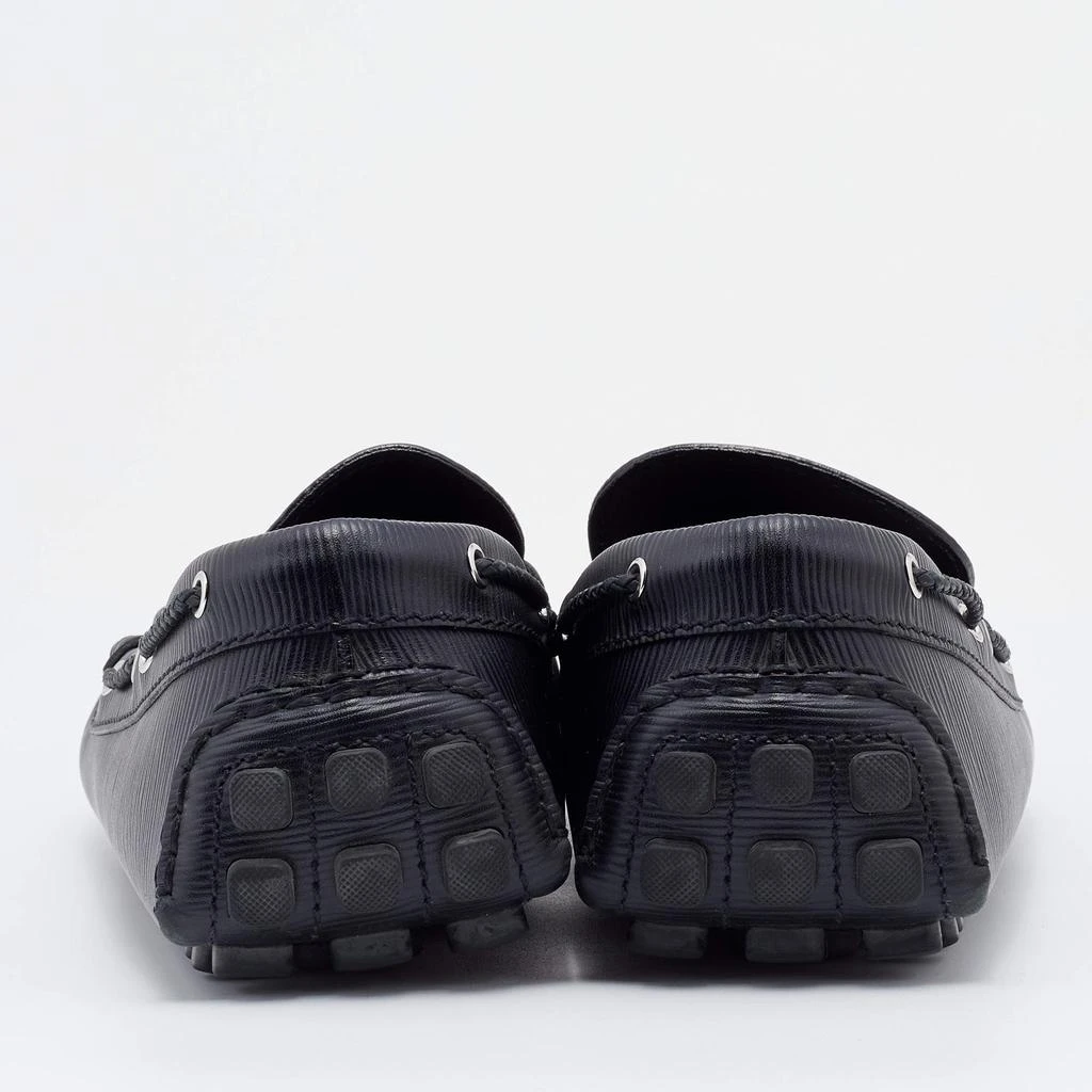 商品[二手商品] Louis Vuitton|Louis Vuitton Black Epi Leather Raspail Slip On Loafers Size 44.5,价格¥2828,第5张图片详细描述