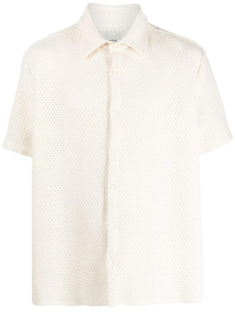 商品ARTE ANTWERP|ARTE ANTWERP SETH CROCHE SHIRT,价格¥1163,第1张图片