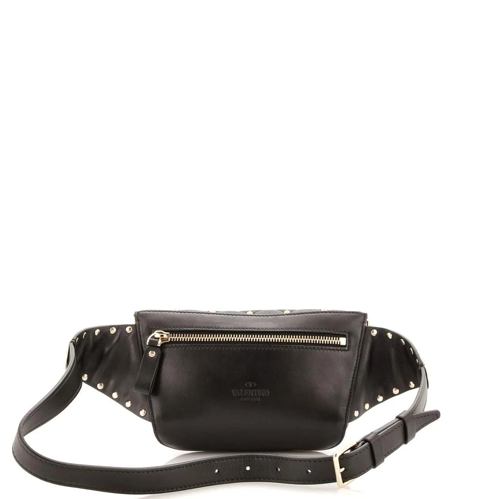 商品[二手商品] Valentino|VLTN Rockstud Spike Belt Bag Quilted Printed Leather,价格¥6588,第3张图片详细描述