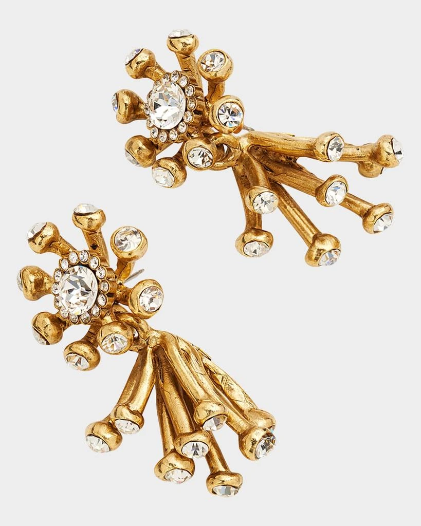 商品Oscar de la Renta|Comet Crystal Earrings,价格¥2143,第3张图片详细描述