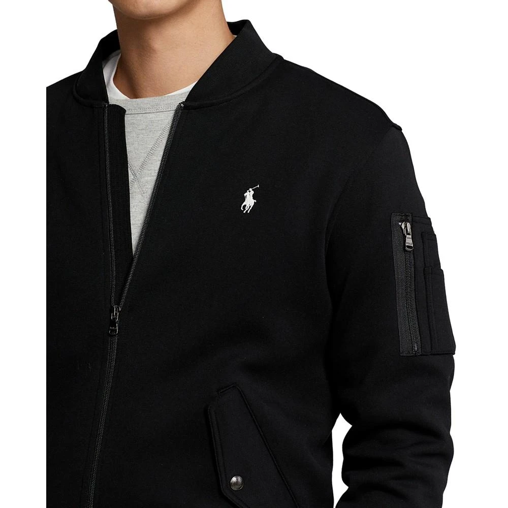 商品Ralph Lauren|Men's Double-Knit Bomber Jacket,价格¥1087,第3张图片详细描述