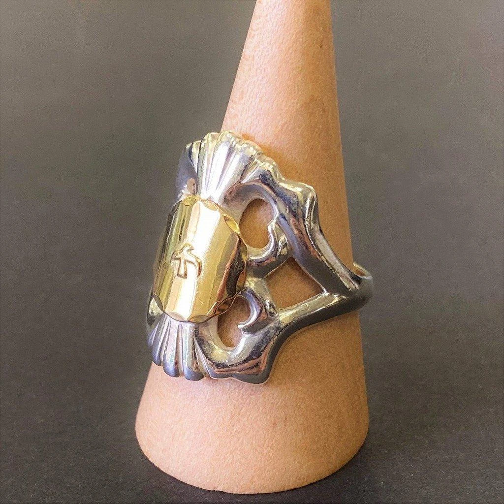 商品Native Feather|Goros Cast Ring With 18K Gold,价格¥7196,第3张图片详细描述