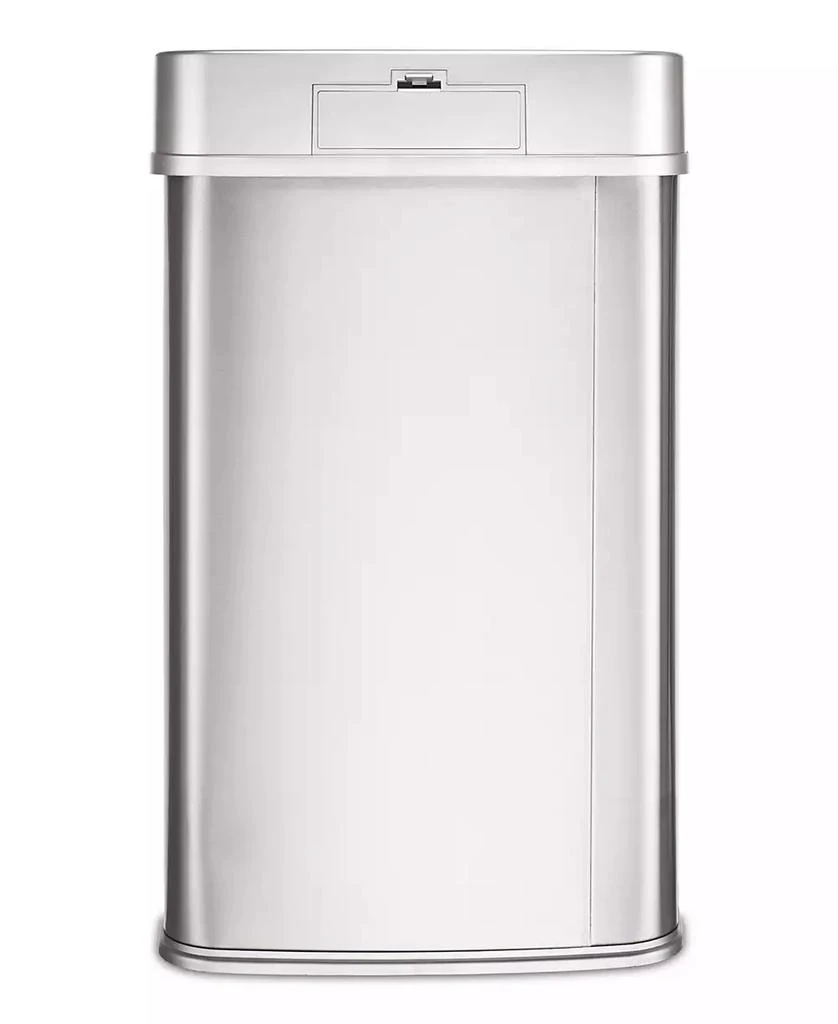 商品NINE STARS GROUP USA INC|Nine Stars 13.2 Gallon Stainless Steel Sensor Trash Can with Silver Trim,价格¥723,第5张图片详细描述