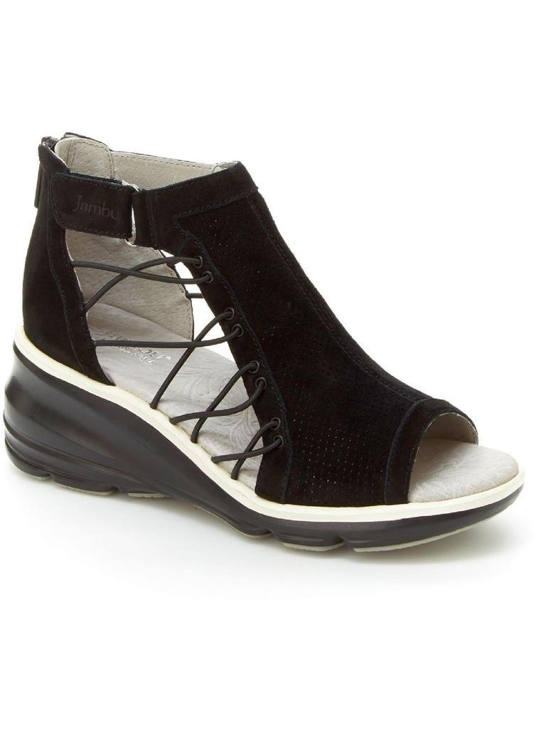 商品Jambu|Naomi Womens Suede Perforated Sport Sandals,价格¥428,第4张图片详细描述