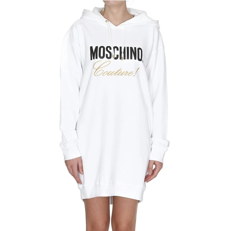 Moschino 莫斯奇诺 女士白色卫衣 EJ0456-0527-6001 商品