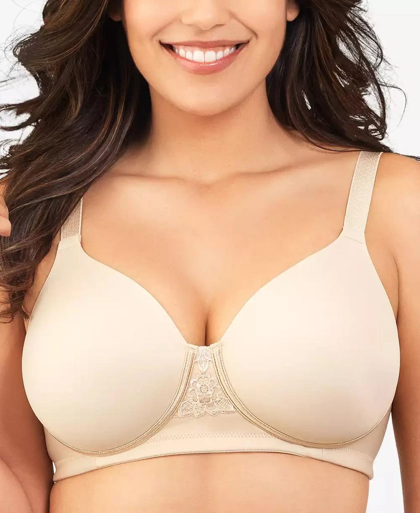 商品Vanity Fair|Vanity Fair Full Figure Beauty Back Smoother Wireless Bra 71380,价格¥170,第1张图片