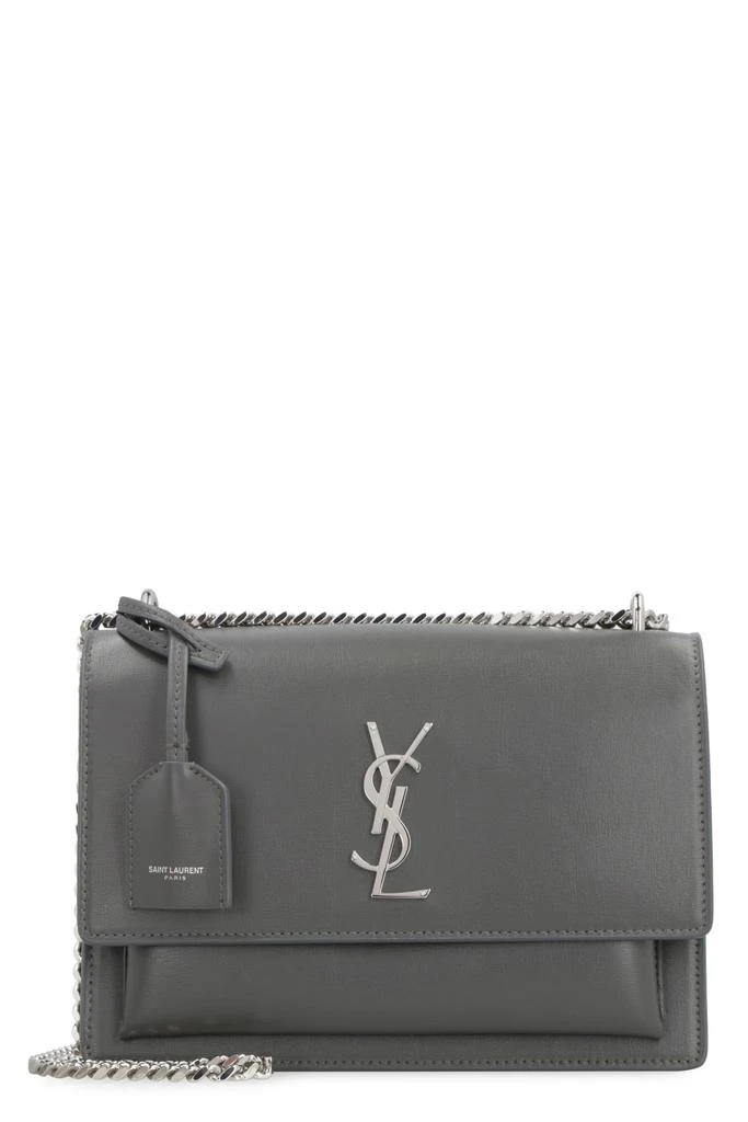 商品Yves Saint Laurent|Saint Laurent Sunset Leather Crossbody Bag,价格¥13688,第1张图片