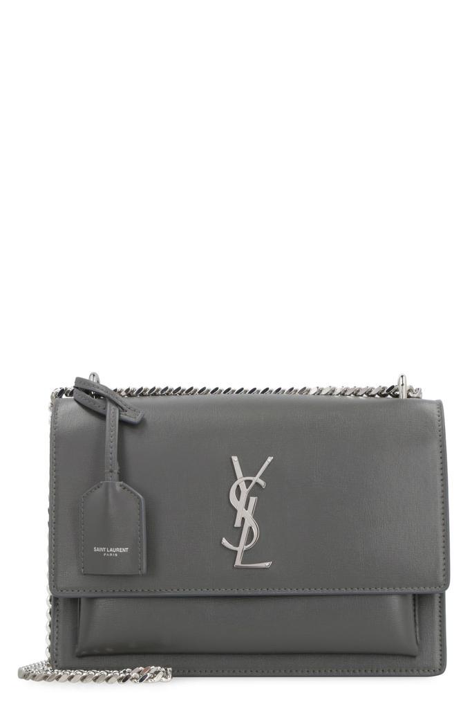 商品Yves Saint Laurent|Saint Laurent Sunset Leather Crossbody Bag,价格¥13641,第1张图片
