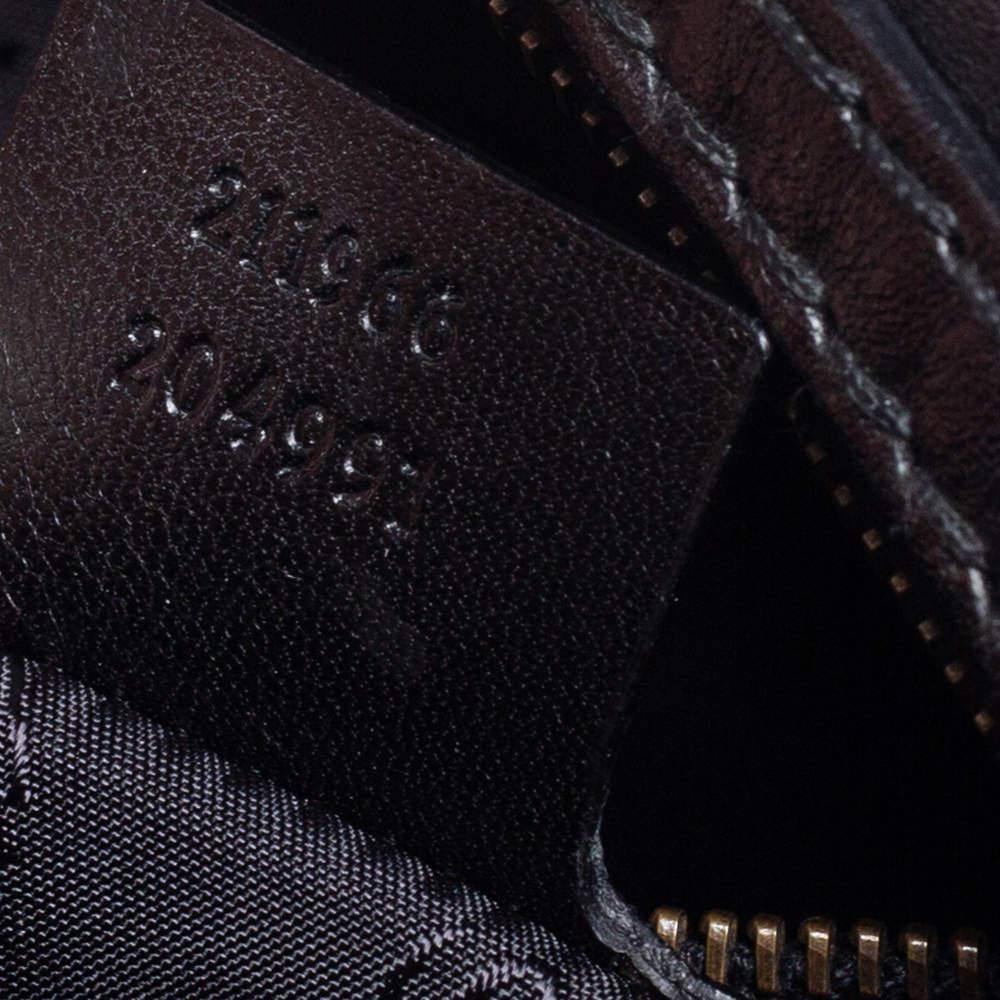 Gucci Black Leather Creole Hobo商品第9张图片规格展示