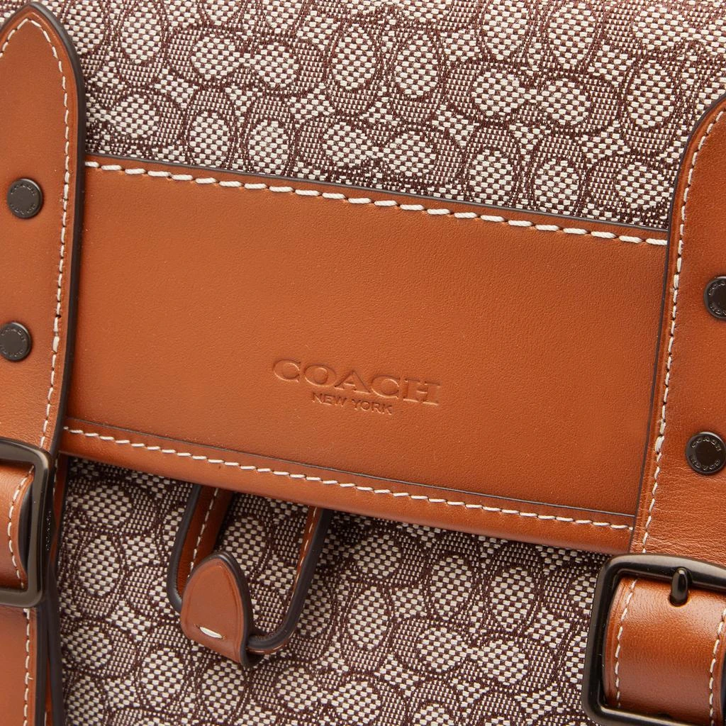 商品Coach|Coach Hitch Mini Signature Jacquard Backpack,价格¥4085,第3张图片详细描述