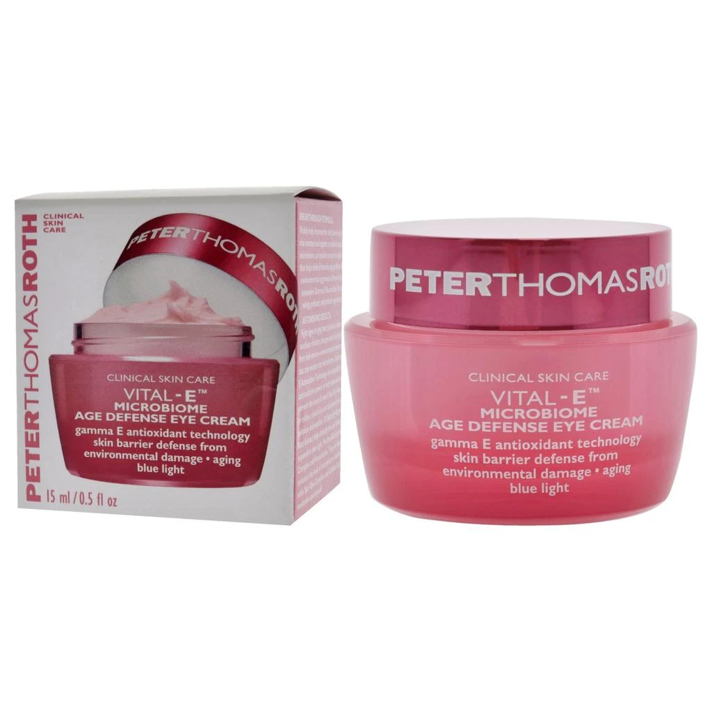 商品Peter Thomas Roth|Vital-E Microbiome Age Defense Eye Cream by  for Unisex - 0.5 oz Cream,价格¥357,第4张图片详细描述