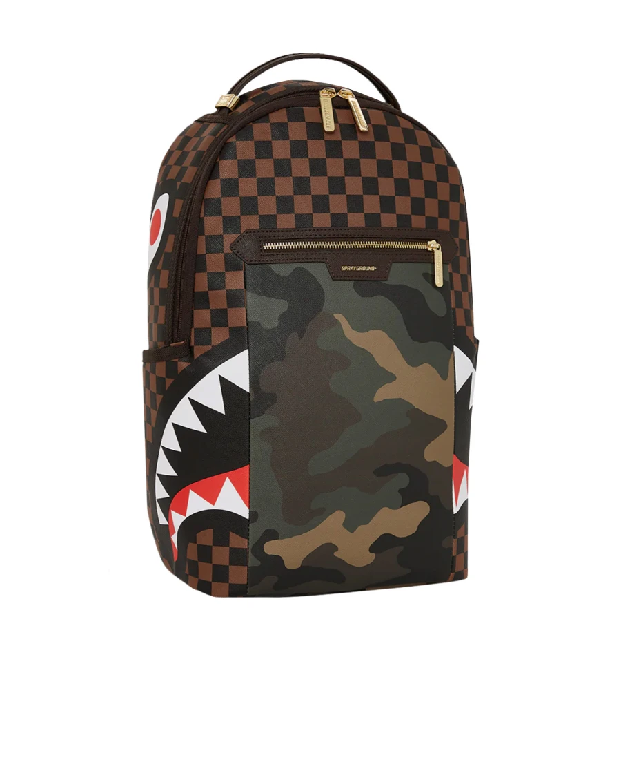 商品【商品预售7天发货】 SprayGround|SprayGround 男士双肩包 910B5061NSZMULTICOLO 红色,价格¥909,第3张图片详细描述
