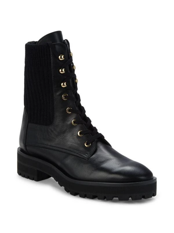 商品Stuart Weitzman|Alpine Combat Boots,价格¥1668,第2张图片详细描述